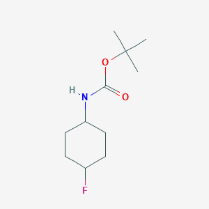 molecular formula C11H20FNO2 B8764015 Tert-butyl (4-fluorocyclohexyl)carbamate 