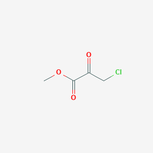 molecular formula C4H5ClO3 B8764023 Methyl 3-chloro-2-oxopropanoate 