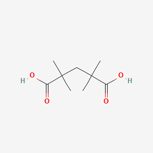 molecular formula C9H16O4 B8764247 2,2,4,4-Tetramethylglutaric acid CAS No. 1189-82-8