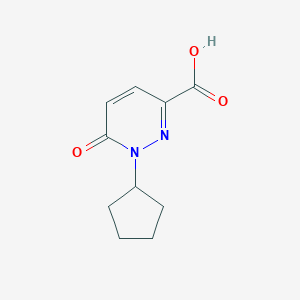 1-Cyclopentyl-6-oxo-1,6-dihydropyridazine-3-carboxylic acid