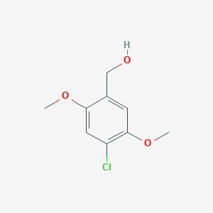 molecular formula C9H11ClO3 B8764348 (4-Chloro-2,5-dimethoxyphenyl)methanol 