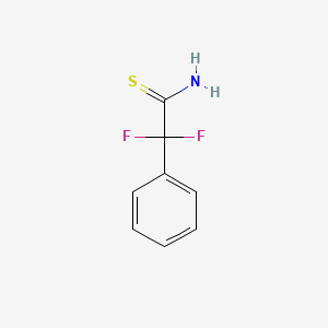 2,2-Difluoro-2-phenylethanethioamide