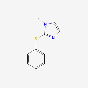 1-Methyl-2-phenylsulfanyl-1H-imidazole