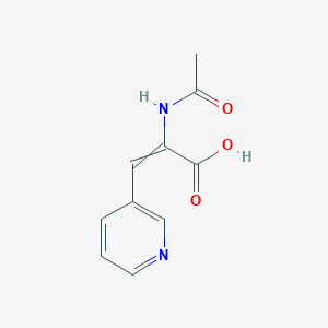 2-Acetamido-3-(3-pyridyl)acrylic acid