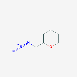 B8764461 2-(Azidomethyl)oxane CAS No. 181945-29-9