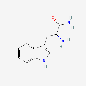 molecular formula C11H13N3O B8764519 D-tryptophanamide 