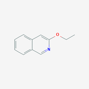 molecular formula C11H11NO B8764572 3-Ethoxyisoquinoline 