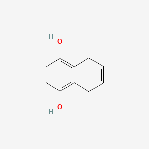 molecular formula C10H10O2 B8764714 5,8-Dihydro-1,4-naphthalenediol CAS No. 3090-45-7