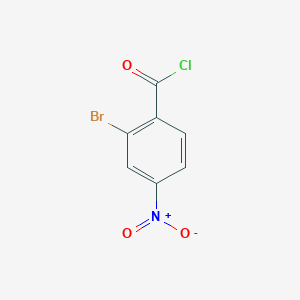 molecular formula C7H3BrClNO3 B8764820 2-Bromo-4-nitrobenzoyl chloride 