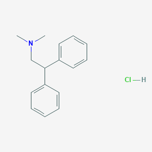 molecular formula C16H20ClN B087649 2,2-Diphenylethyldimethylammonium chloride CAS No. 13636-10-7