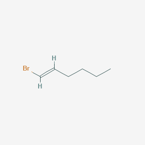 molecular formula C6H11Br B087650 trans-1-Bromo-1-hexene CAS No. 13154-13-7