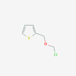 2-[(Chloromethoxy)methyl]thiophene