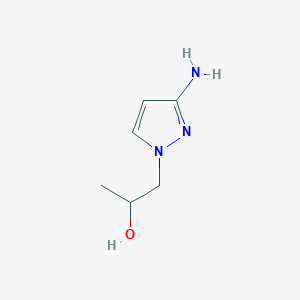 1-(3-Aminopyrazol-1-yl)propan-2-ol