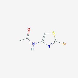 molecular formula C5H5BrN2OS B8765319 4-Acetamido-2-bromo-thiazole 