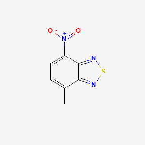 molecular formula C7H5N3O2S B8765441 4-Methyl-7-nitro-2,1,3-benzothiadiazole 