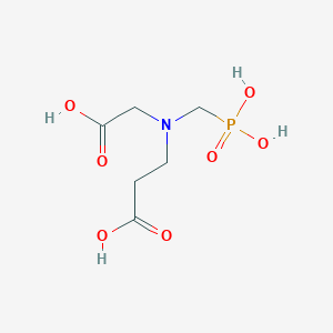 molecular formula C6H12NO7P B8765488 N-(2-carboxyethyl)-N-phosphonomethylglycine CAS No. 2440-00-8