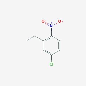 molecular formula C8H8ClNO2 B8765522 5-Chloro-1-ethyl-2-nitrobenzene 