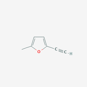 molecular formula C7H6O B8765737 2-Ethynyl-5-methylfuran CAS No. 67237-54-1
