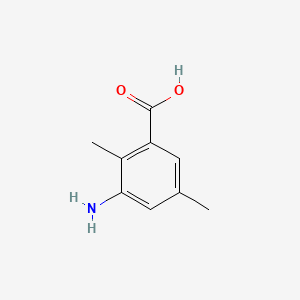 molecular formula C9H11NO2 B8765775 3-Amino-2,5-dimethylbenzoic acid CAS No. 60772-68-1