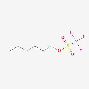 Methanesulfonic acid, trifluoro-, hexyl ester