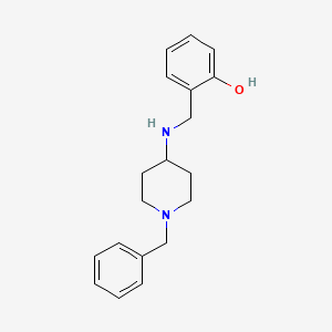2-(((1-Benzylpiperidin-4-yl)amino)methyl)phenol