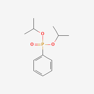 molecular formula C12H19O3P B8765864 Diisopropyl phenylphosphonate CAS No. 7237-16-3