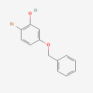 molecular formula C13H11BrO2 B8765921 5-(Benzyloxy)-2-bromophenol CAS No. 70120-19-3