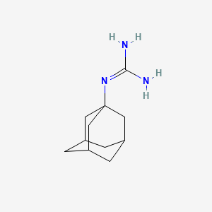 molecular formula C11H19N3 B8765931 1-(1-Adamantyl)guanidine 