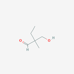 B8765977 2-(Hydroxymethyl)-2-methylbutanal CAS No. 1112-47-6
