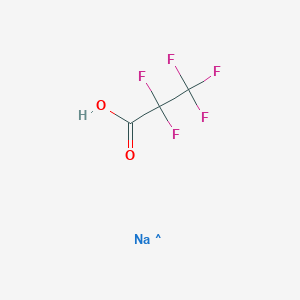 molecular formula C3HF5NaO2 B8765995 Pentafluoropropanoic acid sodium 
