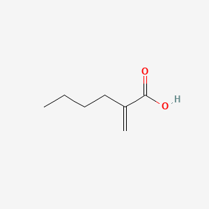 molecular formula C7H12O2 B8766127 2-Butyl acrylic acid 