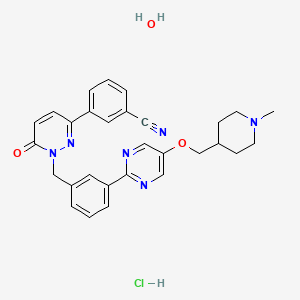 molecular formula C29H31ClN6O3 B8766139 Tepotinib Hydrochloride Hydrate CAS No. 1234780-14-3