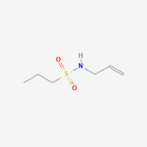 molecular formula C6H13NO2S B8766177 N-allylpropane-1-sulfonamide 