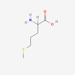 B8766185 2-Amino-5-(methylsulfanyl)pentanoic acid CAS No. 6094-76-4