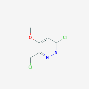 6-Chloro-3-chloromethyl-4-methoxypyridazine