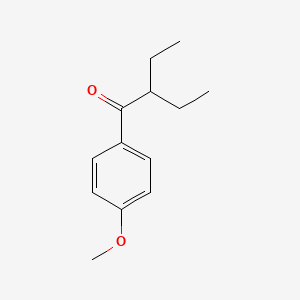 2-Ethyl-1-(4-methoxyphenyl)butan-1-one