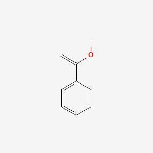 molecular formula C9H10O B8766291 Benzene, (1-methoxyethenyl)- CAS No. 4747-13-1