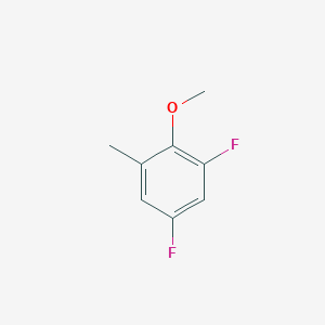 molecular formula C8H8F2O B8766315 1,5-Difluoro-2-methoxy-3-methylbenzene CAS No. 217085-78-4