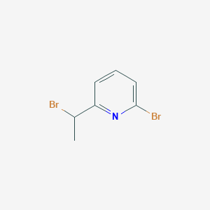 2-Bromo-6-(1-bromoethyl)pyridine