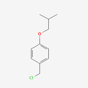 molecular formula C11H15ClO B8766455 1-(Chloromethyl)-4-isobutoxybenzene CAS No. 40141-14-8