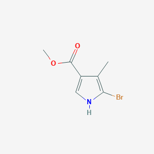 Methyl 5-bromo-4-methyl-1H-pyrrole-3-carboxylate
