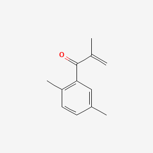 molecular formula C12H14O B8766621 Acrylophenone, 2,2',5'-trimethyl- CAS No. 16205-96-2