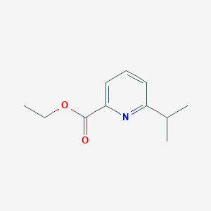 molecular formula C11H15NO2 B8766622 Ethyl 6-isopropylpicolinate 