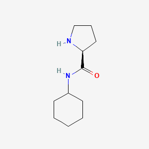(2S)-N-cyclohexylpyrrolidine-2-carboxamide