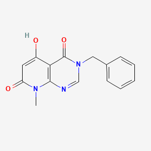 3-Benzyl-5-hydroxy-8-methylpyrido[2,3-d]pyrimidine-4,7(3H,8H)-dione
