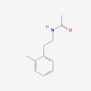 Acetamide, N-[2-(2-methylphenyl)ethyl]-