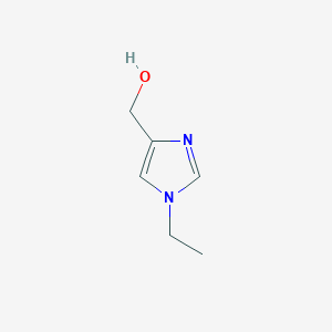 molecular formula C6H10N2O B8766880 (1-ethyl-1H-imidazol-4-yl)methanol 