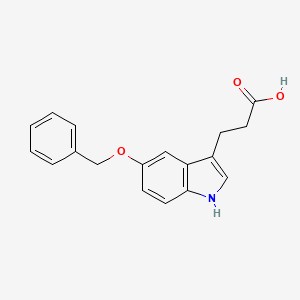 3-[5-(Benzyloxy)-3-indolyl]propanoic Acid