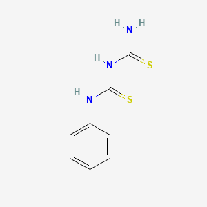 molecular formula C8H9N3S2 B8766919 Phenyldithiobiuret CAS No. 6635-73-0