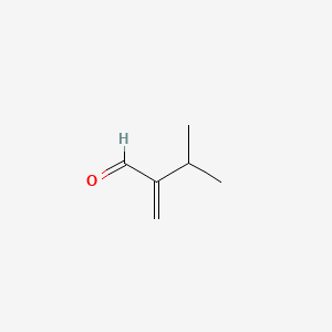 molecular formula C6H10O B8766940 3-Methyl-2-methylenebutyraldehyde CAS No. 4417-80-5